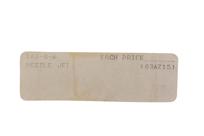 Mikuni 166Q-6, 166Q6, 166 Q-6 Needle Jet Nozzle NOS