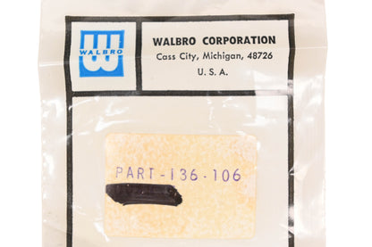 Walbro 136-106 High Speed Needle Washer NOS