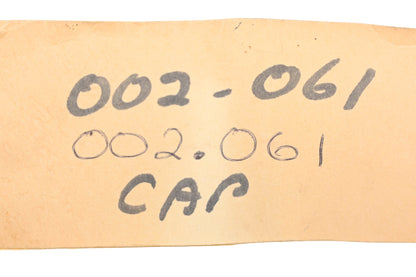 Mikuni 002.061, 002-061 Rubber Cap NOS