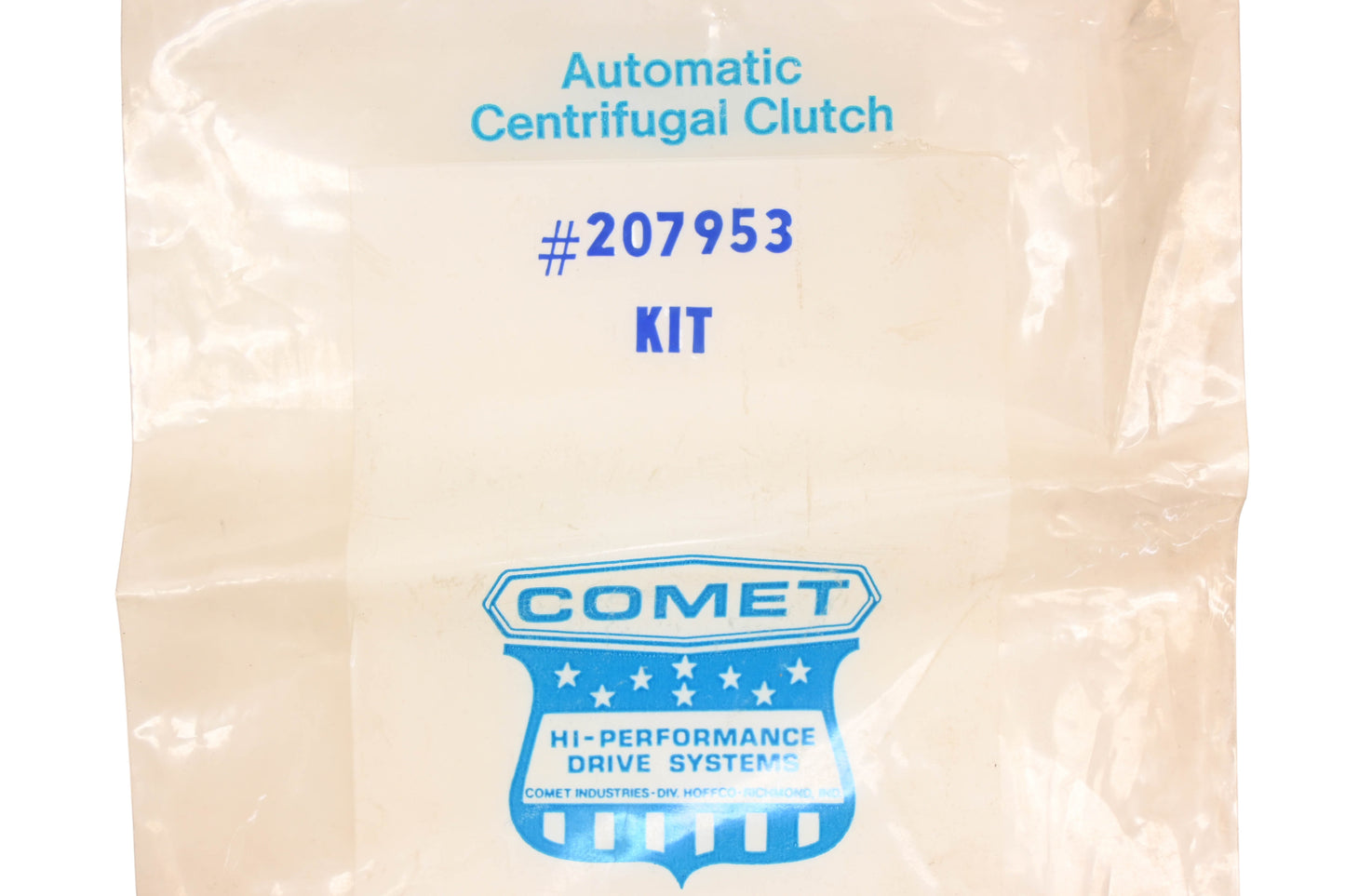 Comet 207953 Clutch Pivot Lock Nut Kit NOS