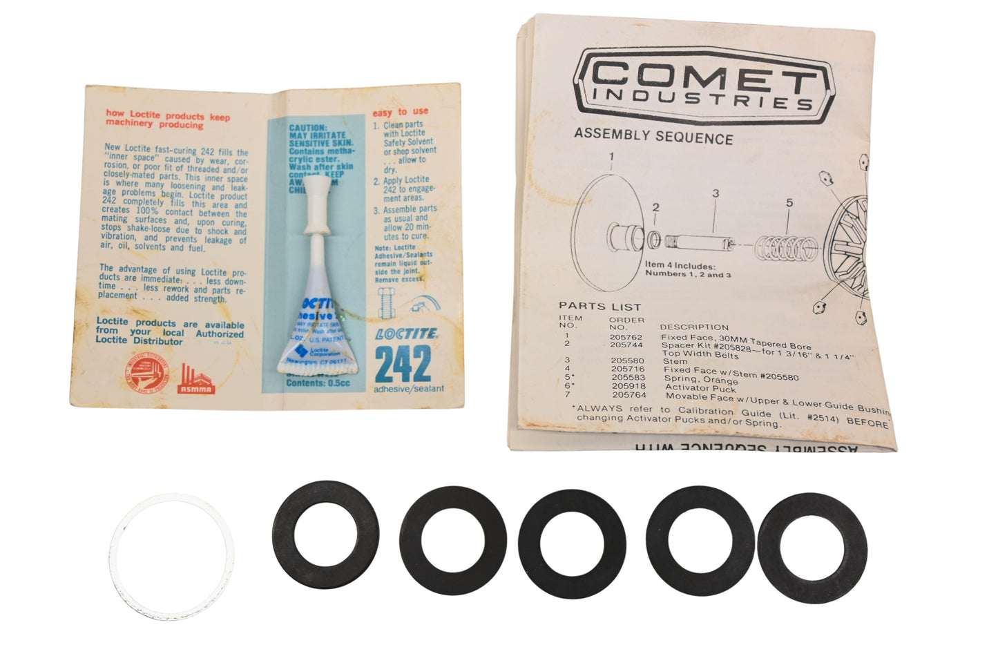 Comet 205832, Duster Clutch Repair Kit NOS