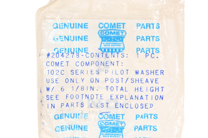 Comet 204278 Clutch Pivot Washer NOS