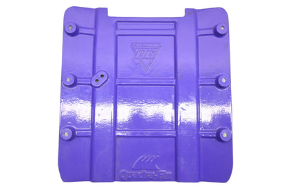 DG FJ0-62731-00-00, FJ0-62731-00 Purple Quadra-Fin Ride Plate NOS