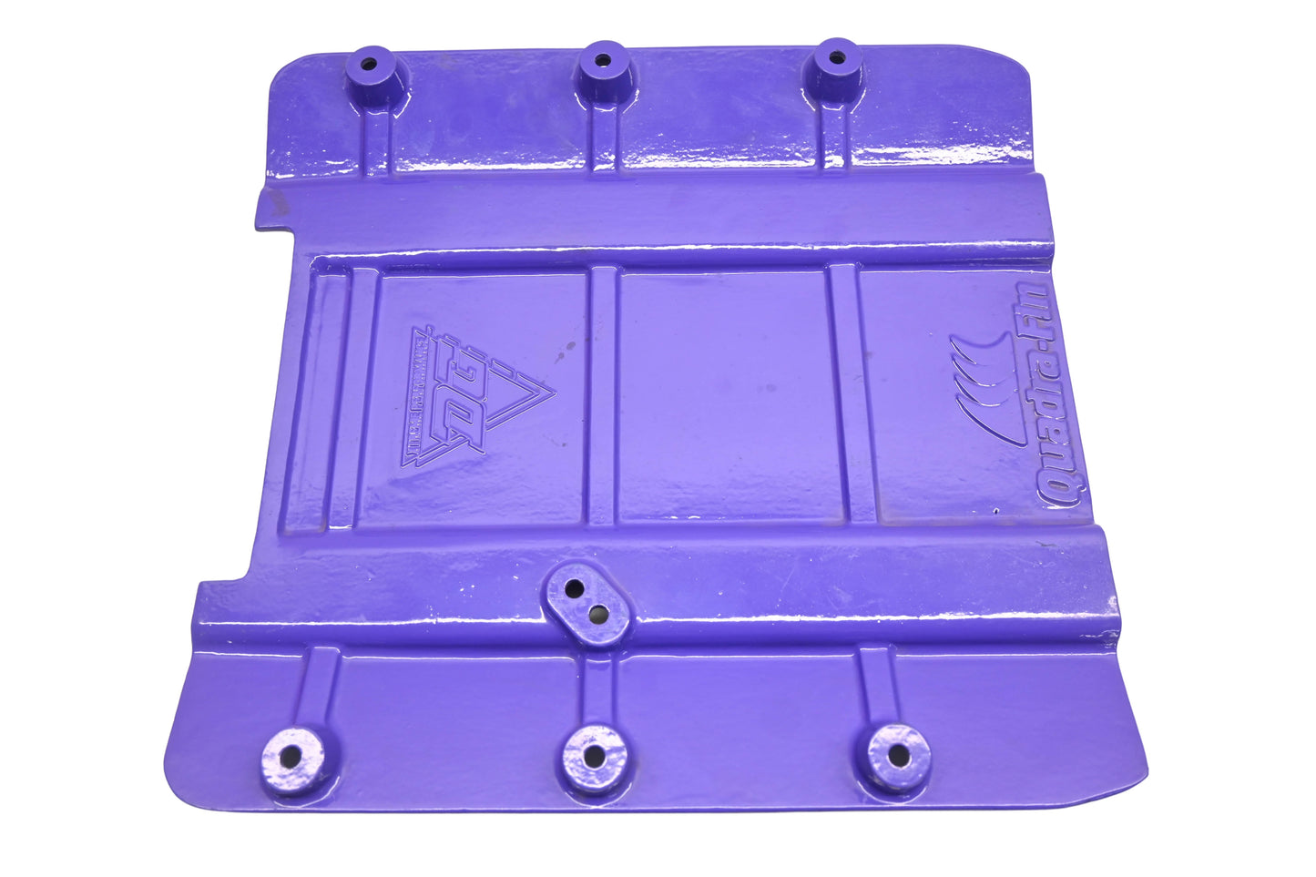 DG FJ0-62731-00-00, FJ0-62731-00 Purple Quadra-Fin Ride Plate NOS