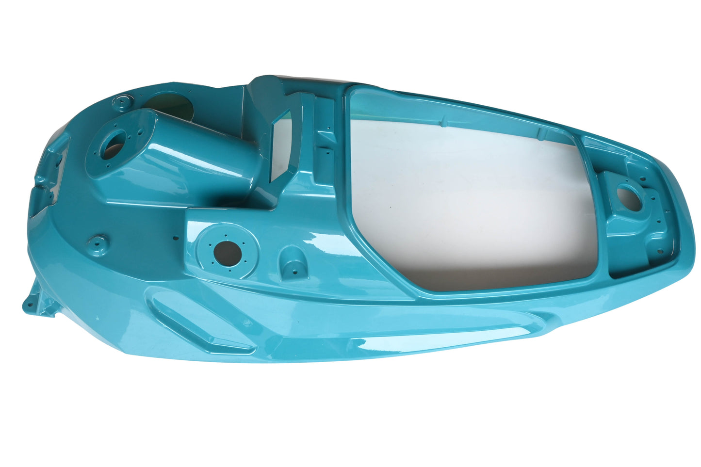 New OEM Yamaha GT3U516A11P0, GT3-U516A-11-P0 Teal Engine Hood NOS