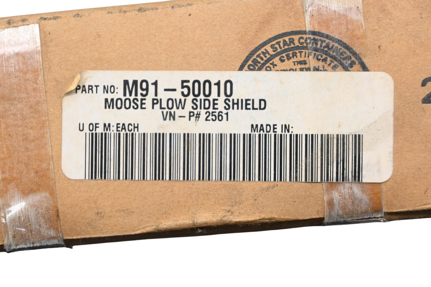 Moose M91-50010, 2561 Plow Side Shield Kit NOS