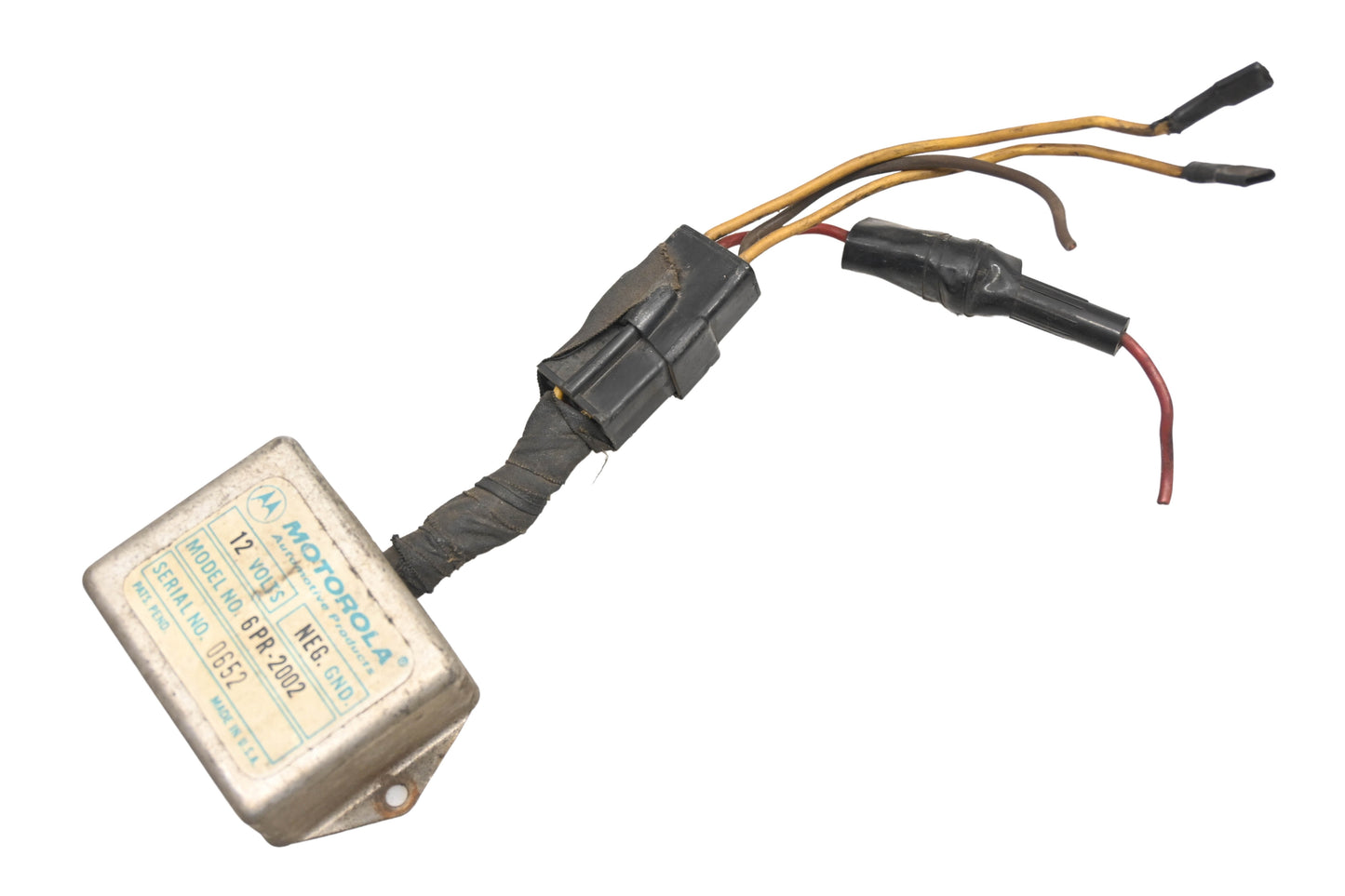 Motorola 6PR-2002 12v Rectifier Unit
