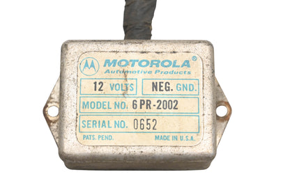 Motorola 6PR-2002 12v Rectifier Unit
