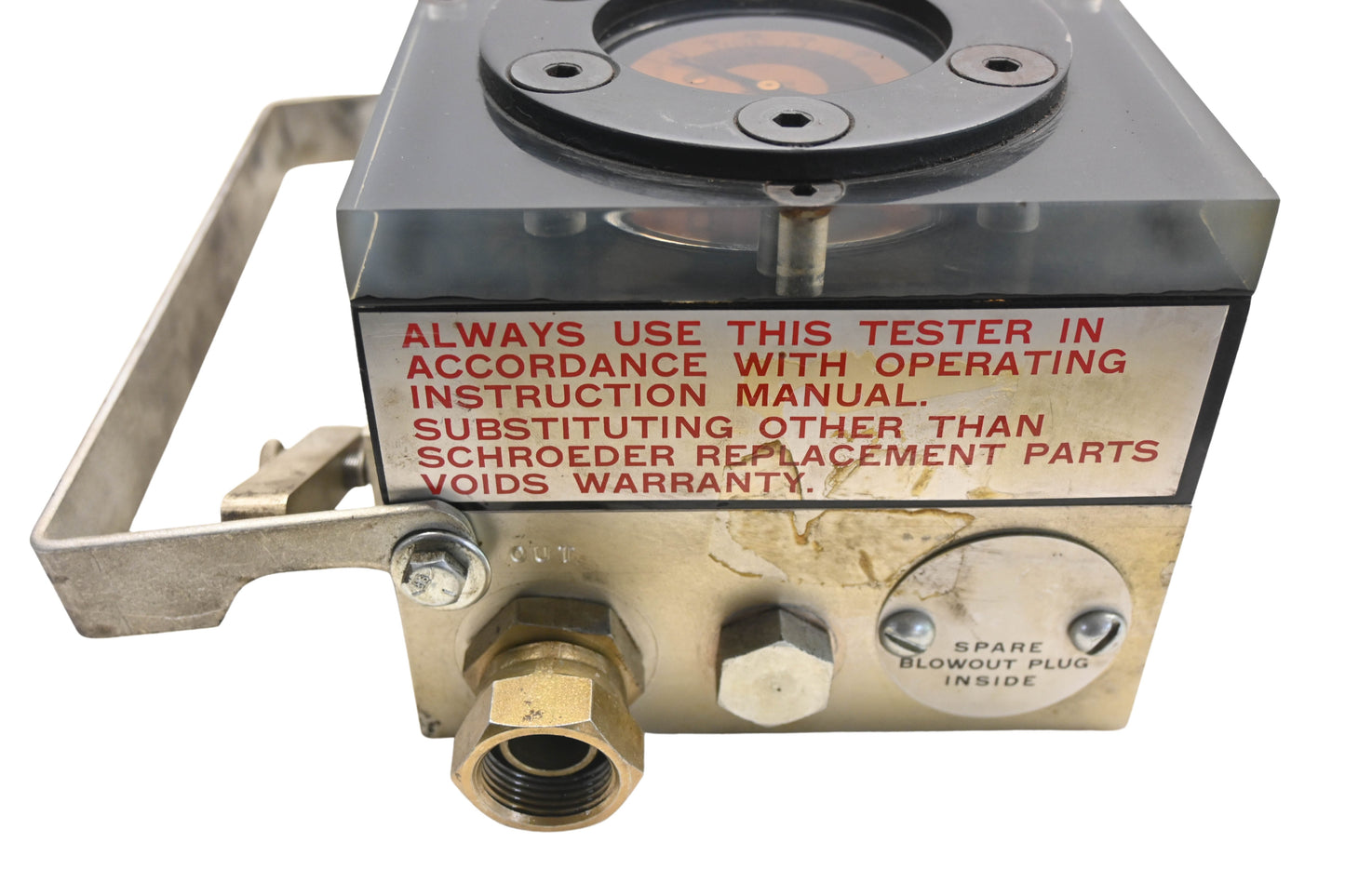 Schroeder Brothers PHS.30.3, G-456-1 Hydra-Sleuth Hydraulic Pressure Tester