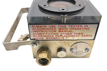 Schroeder Brothers PHS.30.3, G-456-1 Hydra-Sleuth Hydraulic Pressure Tester
