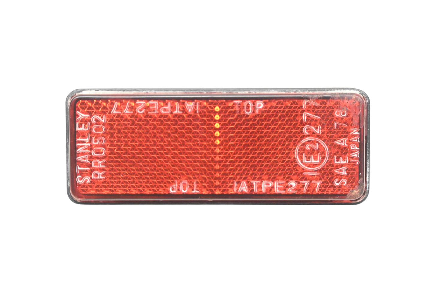 Stanley 070-0502, RR0502 Red Reflector 2.25'x3.5"