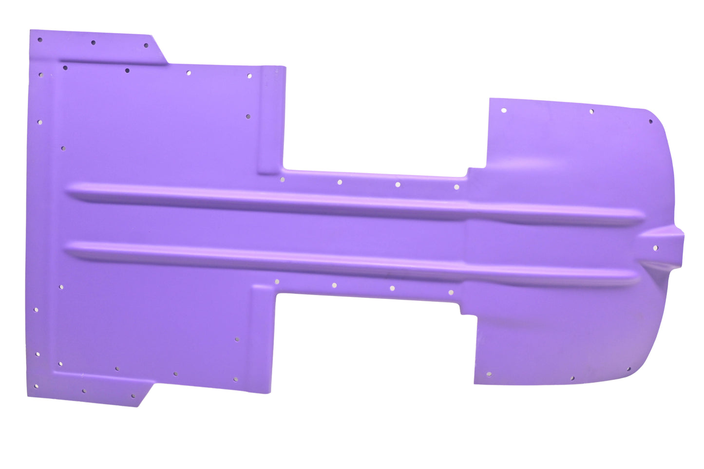 New OEM Arctic Cat 0639-742 Purple Center Bellypan NOS