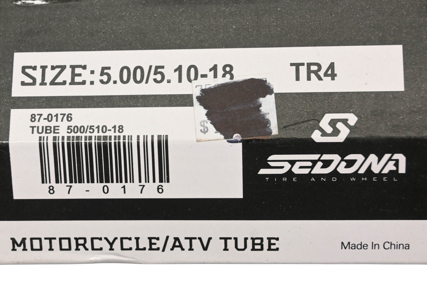 Sedona 87-0176 5.00/5.10-18 TR4 Tire Tube NOS
