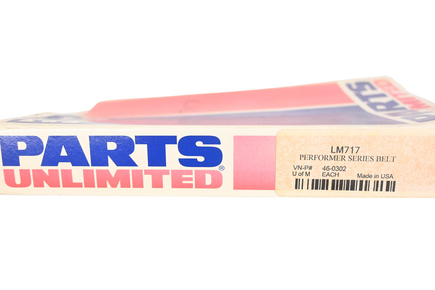 Parts Unlimited LM717, 1010-231 Performer Series Drive Belt NOS
