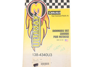 Carlisle 138-4340U3 Ultimax3 Drive Belt NOS