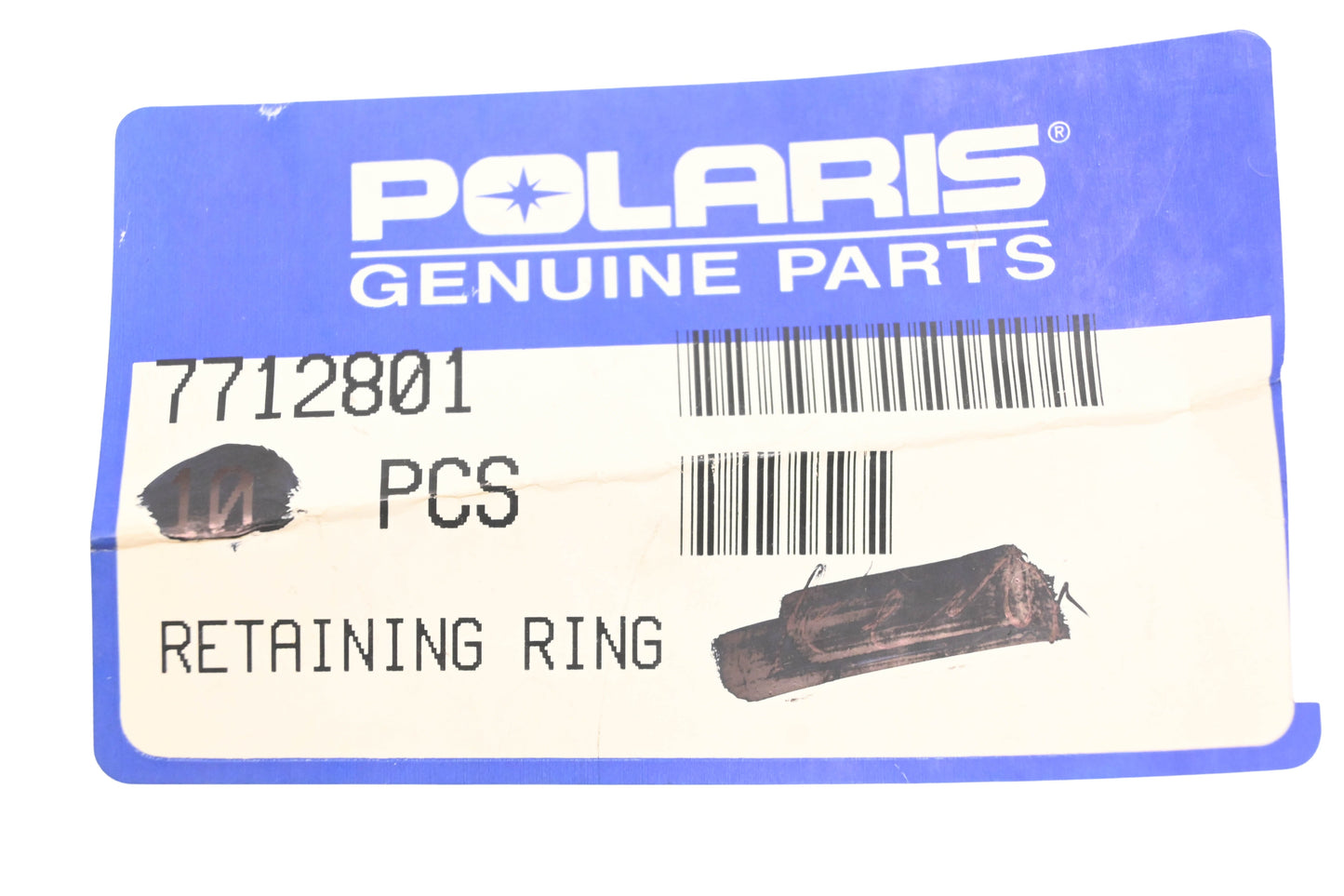 New OEM Polaris 7712801 Retaining Ring NOS