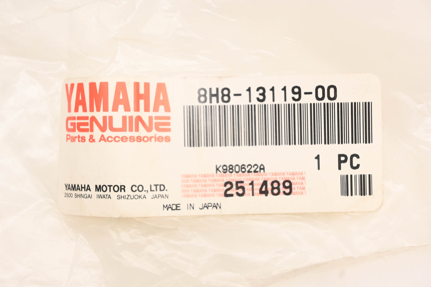 New OEM Yamaha 8H8-13119-00-00 Grease Seal NOS