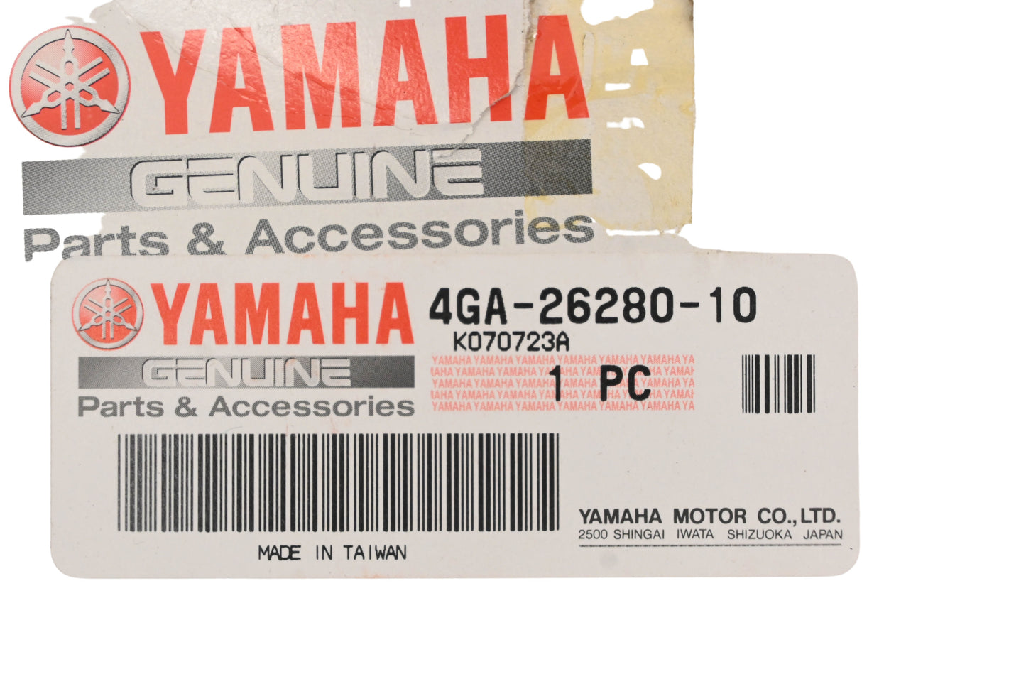 New OEM Yamaha 4GA-26280-10-00, 4GA-26280-10 Lefthand Side Mirror NOS