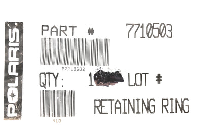 New OEM Polaris 7710503 Retaining Ring NOS