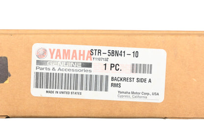 New OEM Yamaha STR-5BN41-10-00 Backrest Sidearm Bracket Kit NOS