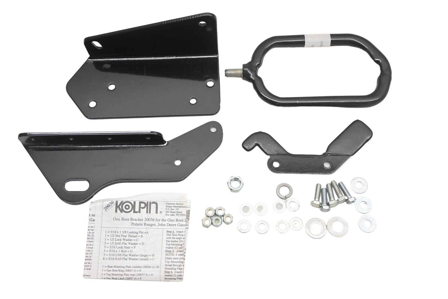 Kolpin 20036 Quick Release Gun Boot Mounting Kit NOS