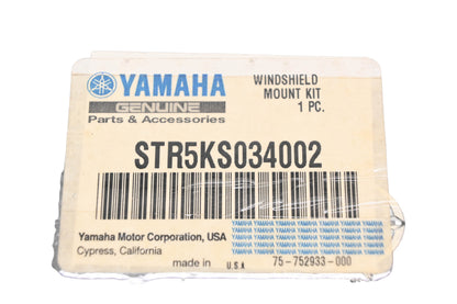 New OEM Yamaha STR-5KS03-40-02 V-Star Classic Windshield Mount Kit NOS