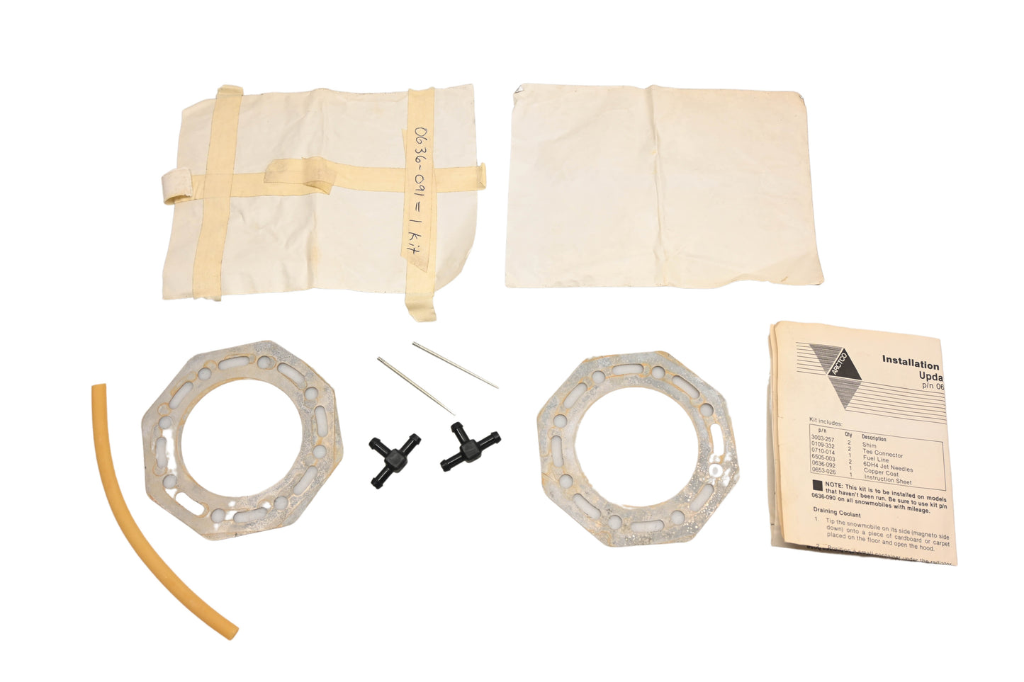 New OEM Arctic Cat 0636-091 Carburetor Update Kit NOS