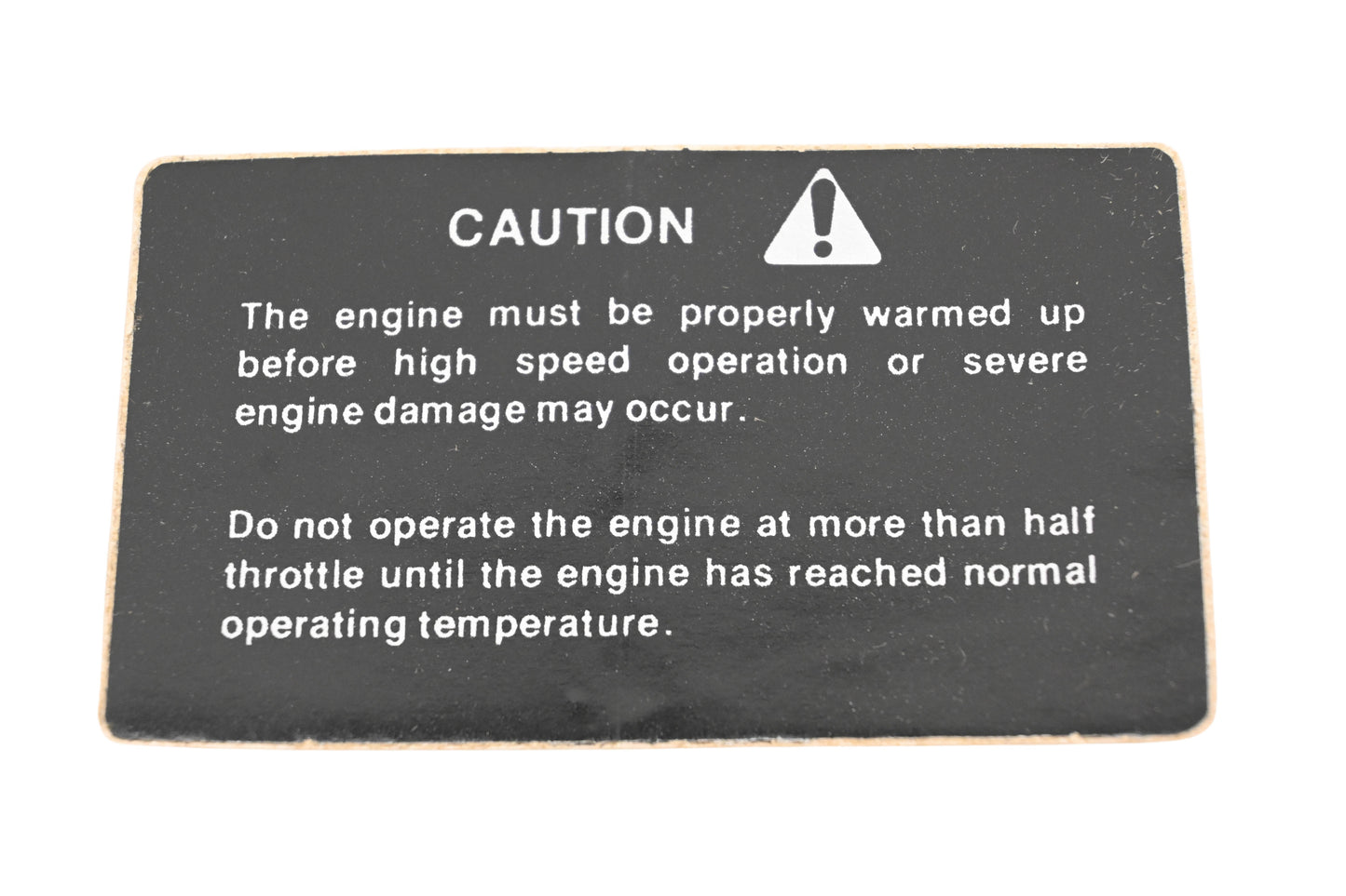 New OEM Arctic Cat 0211-946 Caution Decal NOS
