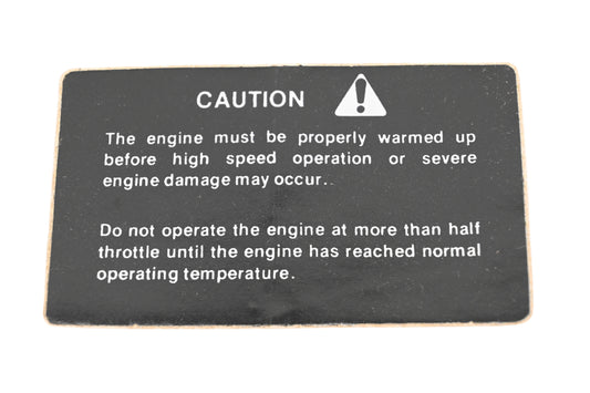 New OEM Arctic Cat 0211-946 Caution Decal NOS