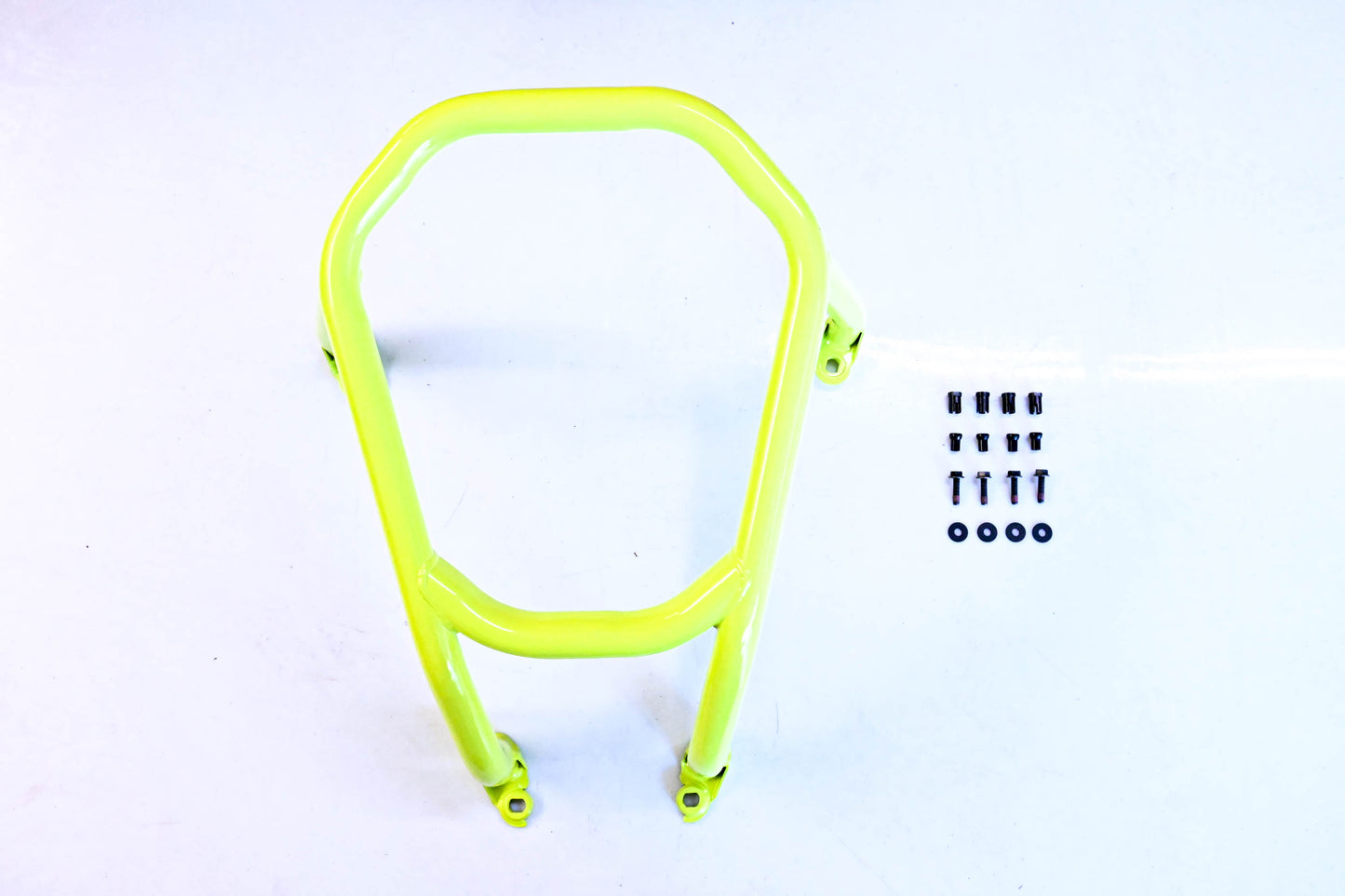 New OEM Polaris 2881472-630 Lime Squeeze Rear Bull Bumper Assembly Kit NOS