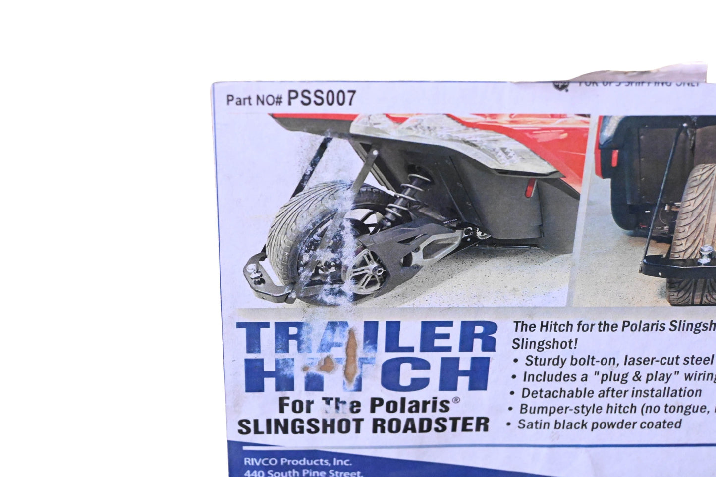 Rivco PSS007 Slingshot Trailer Hitch Assembly Kit NOS