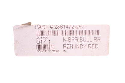 New OEM Polaris 2881472-293 Indy Red Rear Bull Bumper Assembly NOS