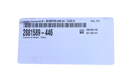 New OEM Polaris 2881589-446 Orange Low Profile Rear Bumper Assembly Kit NOS