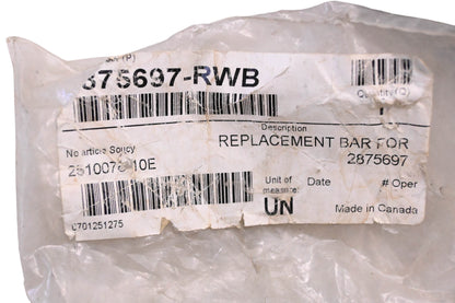 New OEM Polaris 2875697-RWB 72" Snow Plow Blade Scraper Assembly Kit NOS