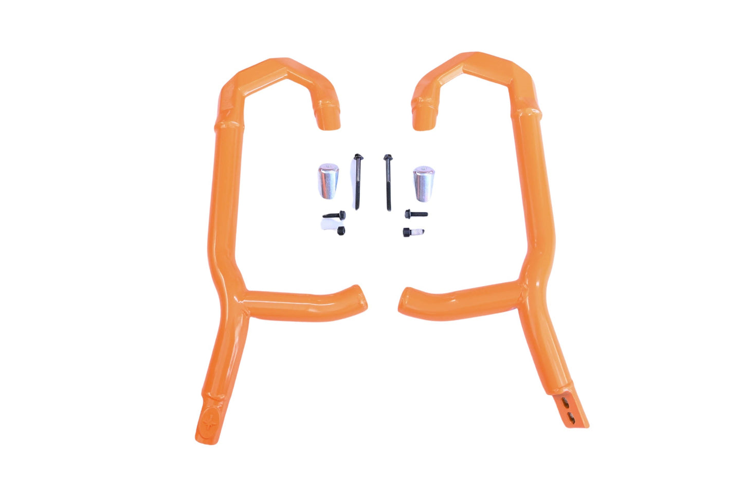 New OEM Polaris 2881584-446 Orange Extreme Front Bumper Attachment Assembly Kit NOS