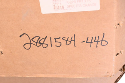 New OEM Polaris 2881584-446 Orange Extreme Front Bumper Attachment Assembly Kit NOS