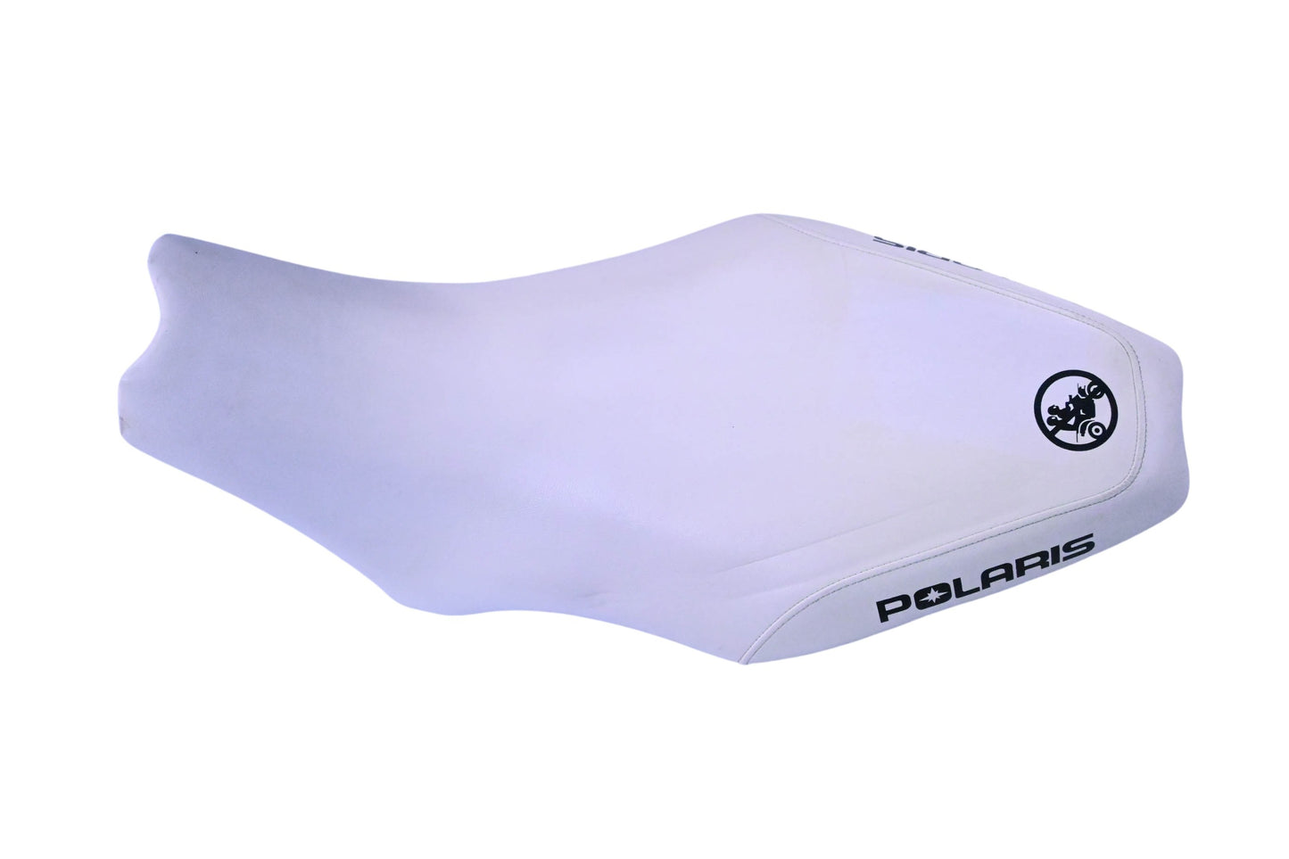 New OEM Polaris 0455170-070 White ATV Seat Assembly NOS