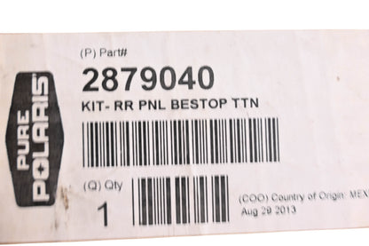 New OEM Polaris 2879040 Tinted Rear Panel Kit NOS