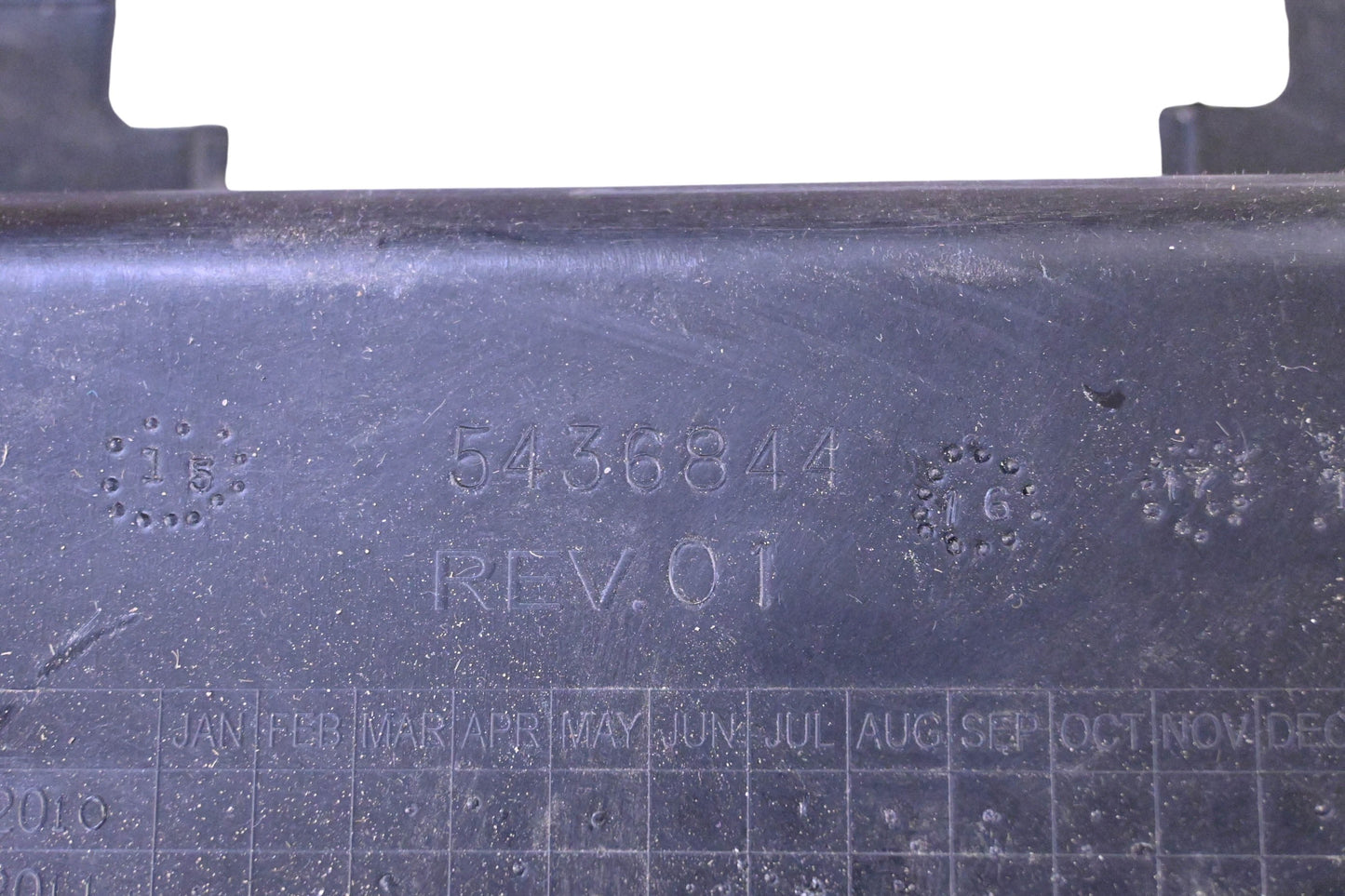 New OEM Polaris 5436844-070 Black Rear Box Base NOS