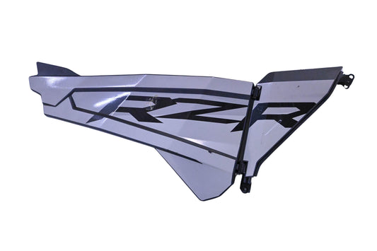 New OEM Polaris 5450636 Grey/Silver Left Side Door Panel & Frame Assembly NOS