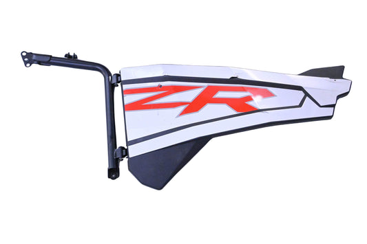 New OEM Polaris 5450638 Red/White Right Side Door Panel & Frame Assembly NOS