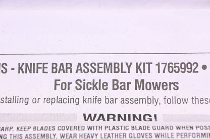 Troy-Bilt 1765992 34" Sickle Mower Blade Assembly
