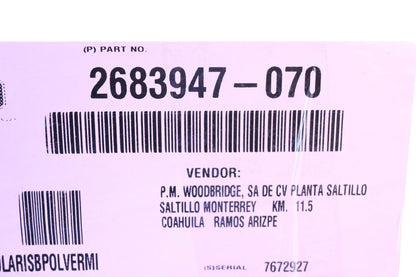 New OEM Polaris 265944-070 Seat Back NOS