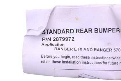 New OEM Polaris 2879972 Rear Brush Guard Assembly Kit NOS