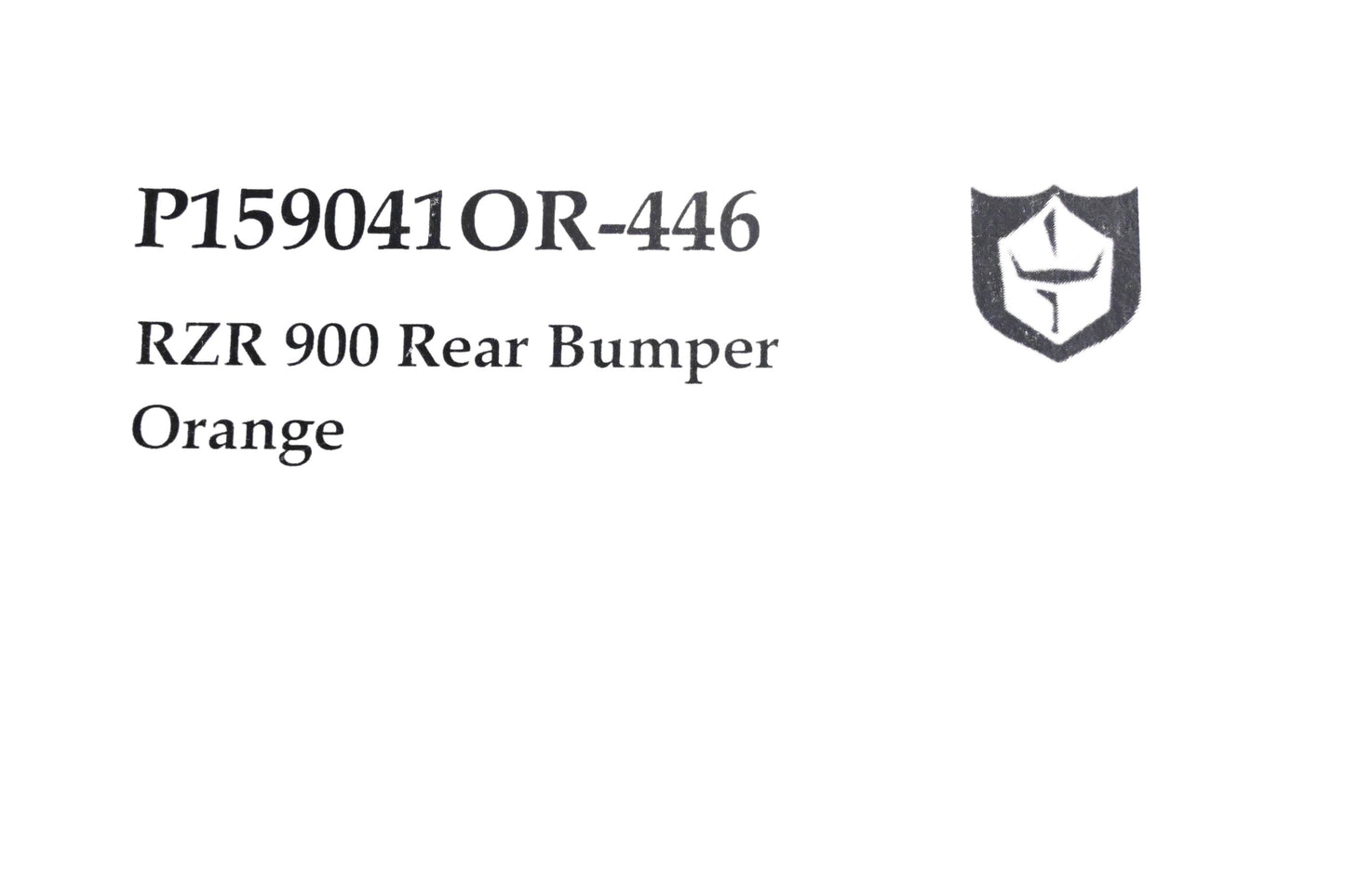 Pro Armor P159041OR-446 Orange Rear Bumper NOS