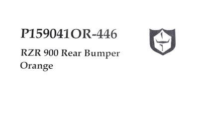 Pro Armor P159041OR-446 Orange Rear Bumper NOS