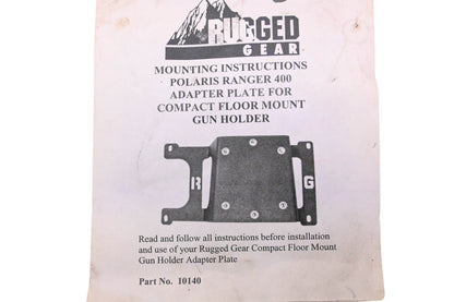 Rugged Gear 10140 Adapter Plate Assembly Kit NOS