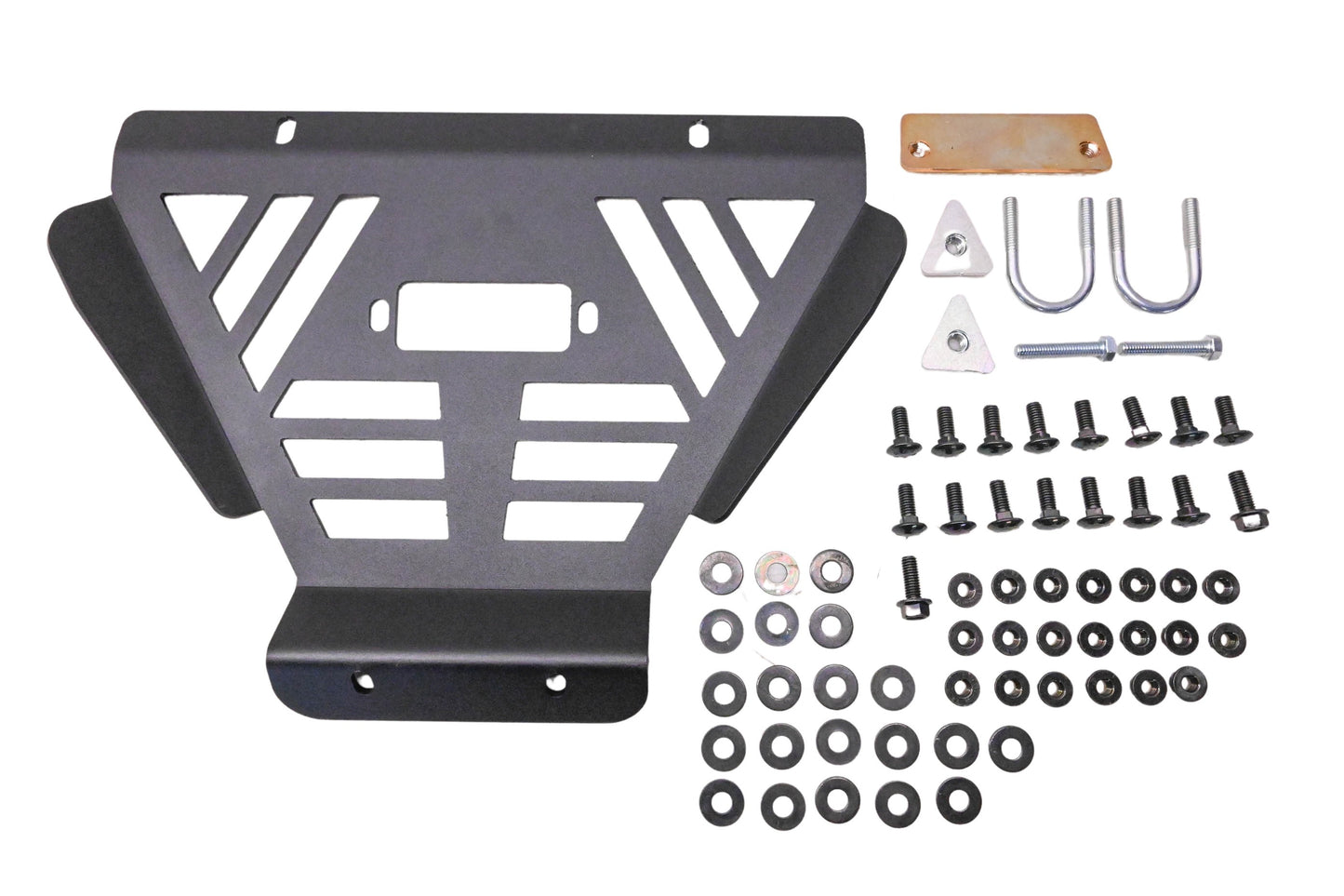 Extreme Metal Products 12375-01 Bash Plate & Hardware NOS