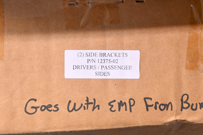 Extreme Metal Products 12375-02 Side Bracket Kit NOS