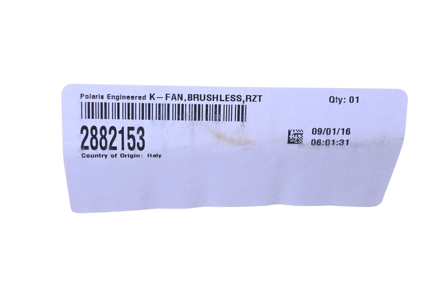 New OEM Polaris 2882153 Brushless Fan Assembly Kit NOS